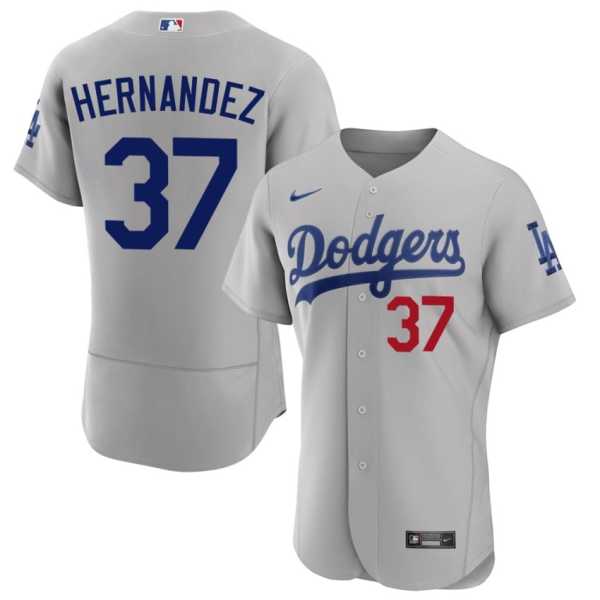 202620Teoscar20Hernandez20dodgers20baseball20jersey20gray.jpg