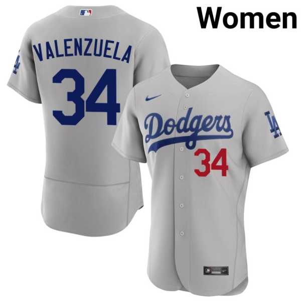 Women20202620Fernando20Valenzuela20dodgers20baseball20jersey20gray.jpg