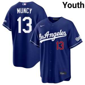 Player Royal LAD Max Muncy #13 Youth Jerseys 153449-111 - Image 1