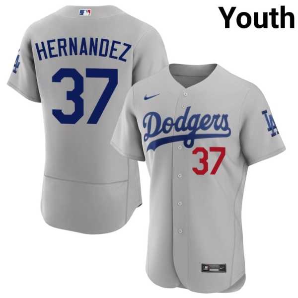 Youth20202620Teoscar20Hernandez20dodgers20baseball20jersey20gray.jpg