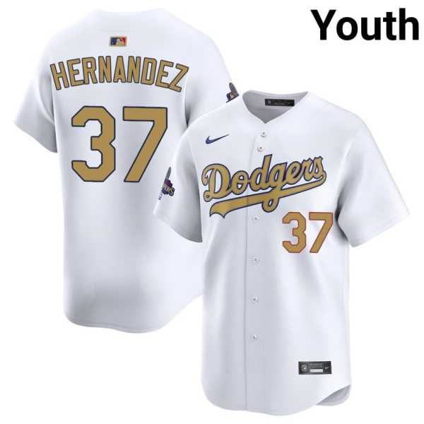 Youth20Teoscar20Hernandez20202620dodgers20baseball20jersey20202520gold20collection20white.jpg